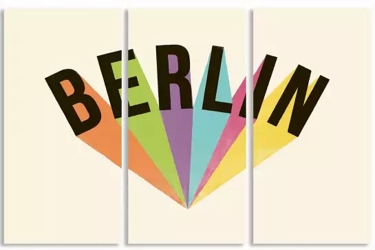 Berlin - poster minimaliste