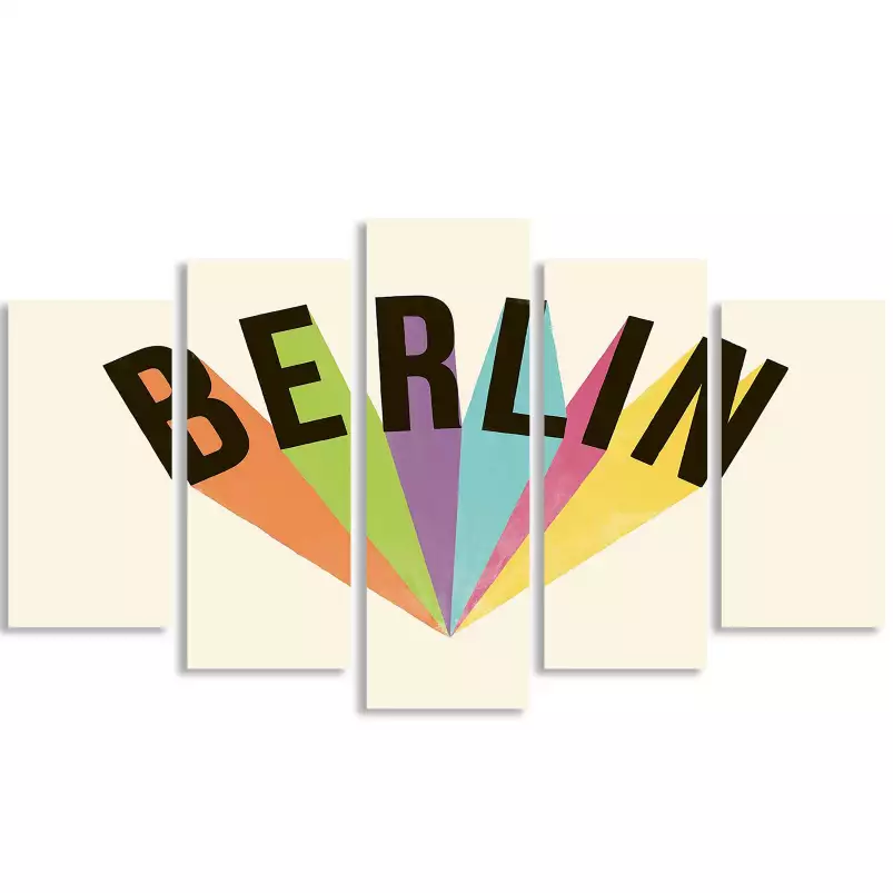 Berlin - poster minimaliste