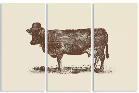 Cow Cow Nut - poster vintage