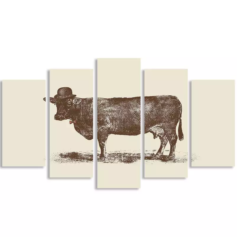 Cow Cow Nut - poster vintage