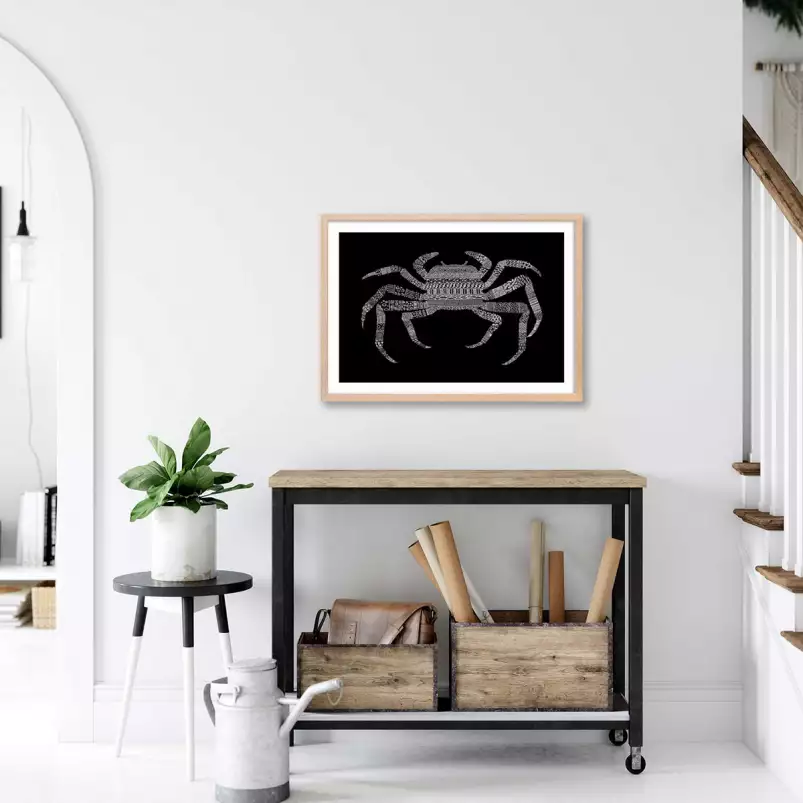 Crab - poster animaux