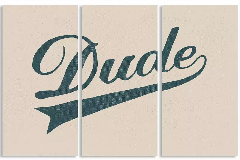 Dude - poster citation