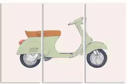 Vespa print - poster moto