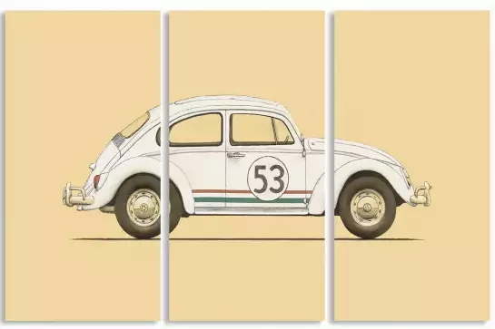 Beetle - affiche voiture