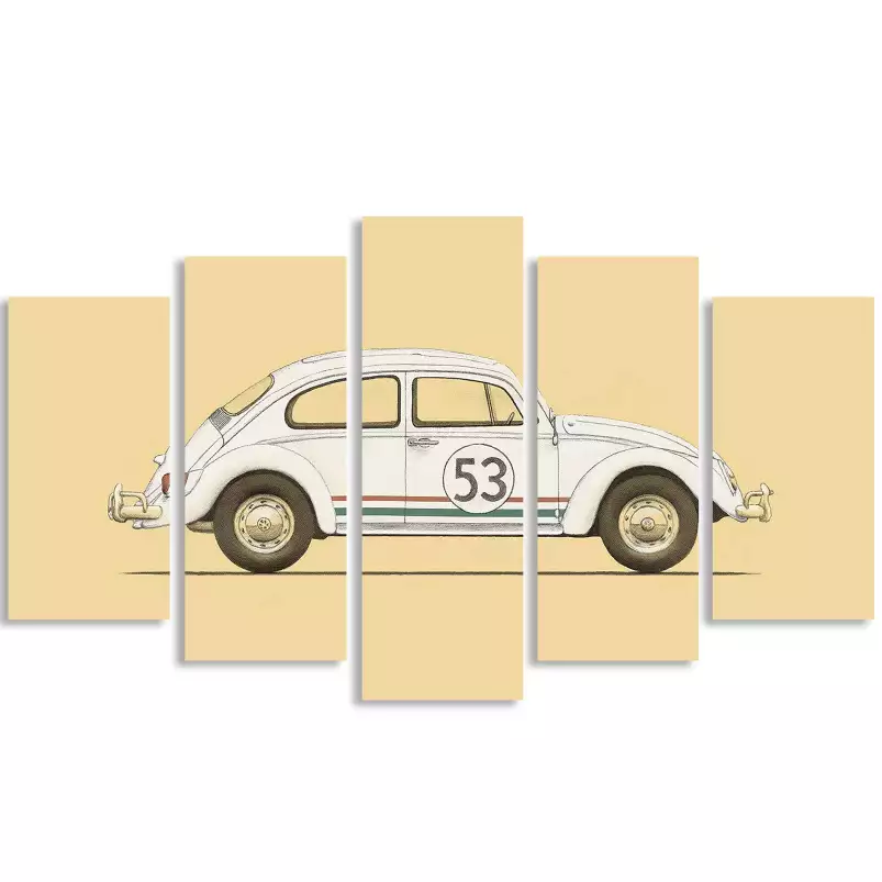 Beetle - affiche voiture