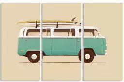 Summer van - poster voiture