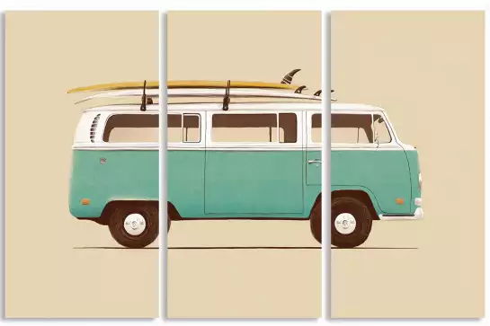 Summer van - poster voiture