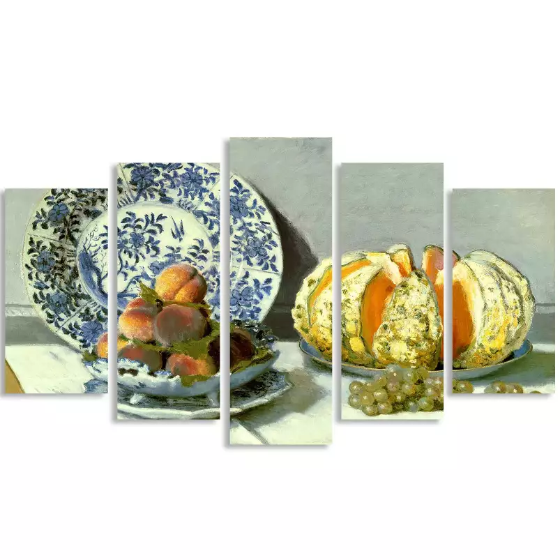 Melon de Claude Monet - tableau nature morte