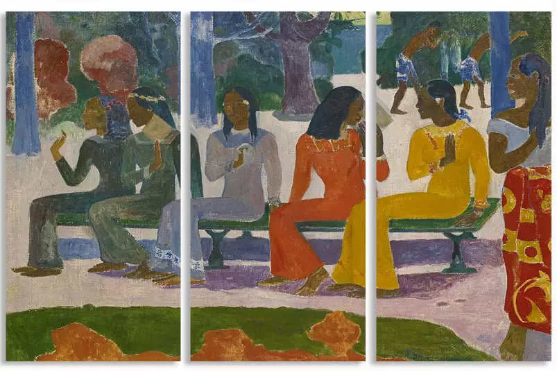 Ta Matete de Paul Gauguin - tableau celebre