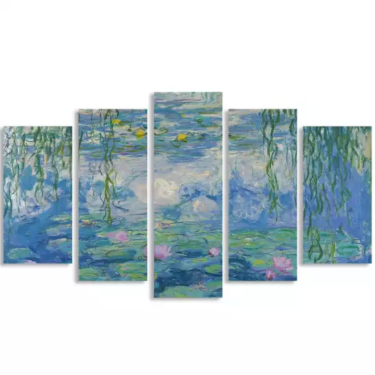 Waterlilies de Claude Monet - tableau celebre