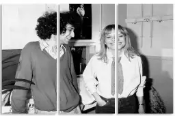 Michel Berger et France Gall en 1978 - photos noir et blanc célébrités