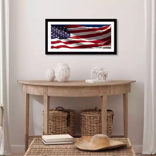 American flag USA - affiche design