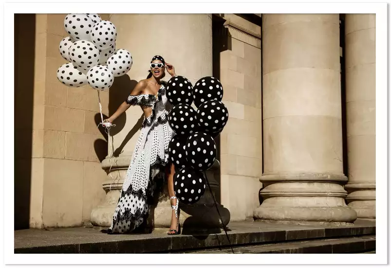 Fashion balloon - tableau contemporain