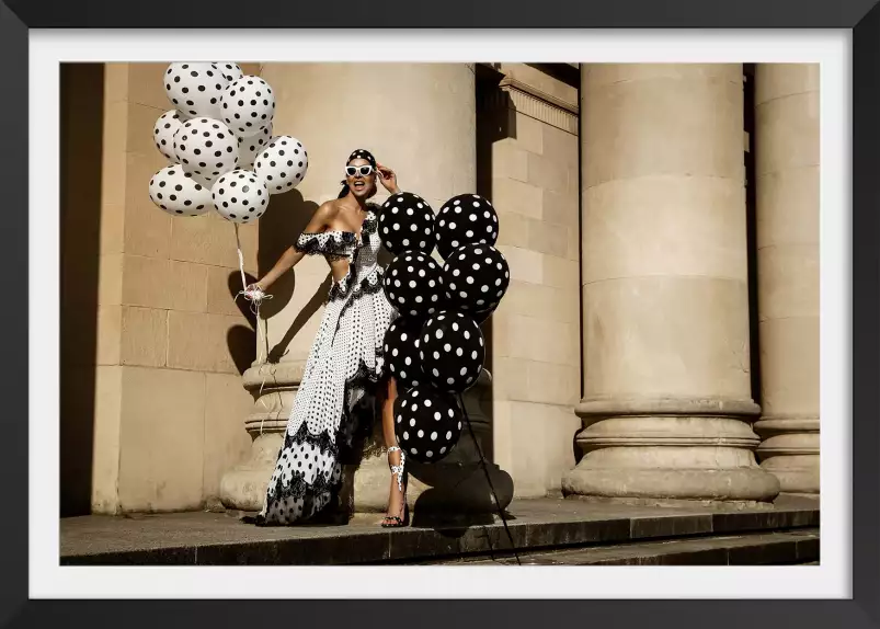 Fashion balloon - tableau contemporain