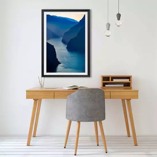 Fjord - tableau paysage