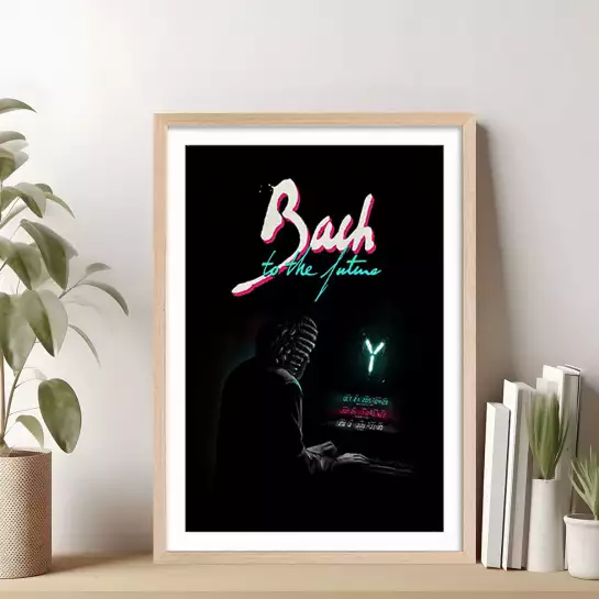 Bach to the future - tableau pop art