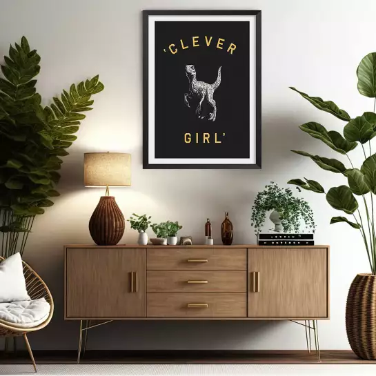 Clever black - poster d'art