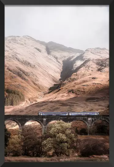 Viaduc en Ecosse - tableau paysage nature