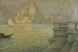 Venise l'après midi Henri le Sidaner - tableau paysage