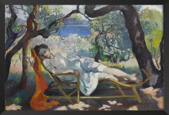 Portrait de Madame Mandel de Robert Delaunay en 1923 - tableau celebre