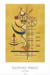 Curved tips par Wassily Kandinsky - tableau celebre