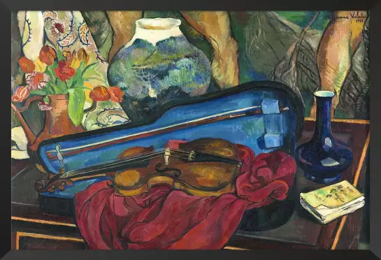 La boite à violon de Suzanne Valadon - tableau celebre