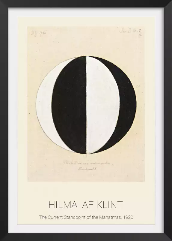 Mahatmas d'Hilma af klint - tableau celebre