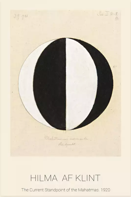 Mahatmas d'Hilma af klint - tableau celebre