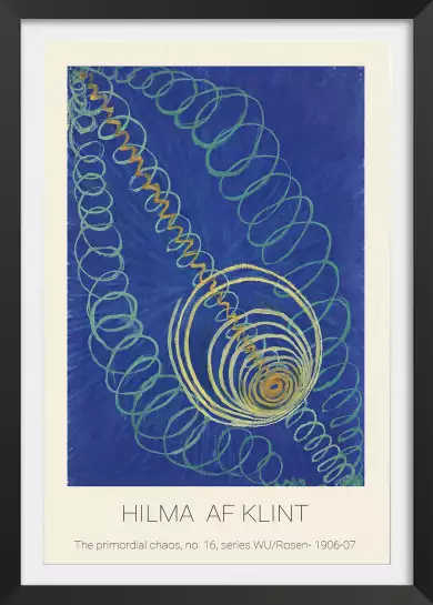 Primordial chaos d'Hilma af klint - tableau celebre