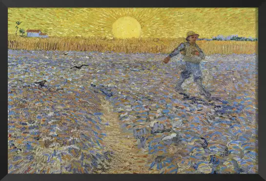 Le semeur de Van Gogh - peintures paysages