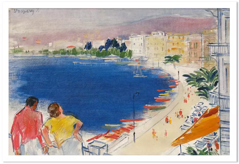 La baie de Rapallo de János Vaszary - tableau celebre