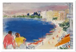 La baie de Rapallo de János Vaszary - tableau celebre