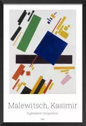 Suprematist par Kasimir Malewitsch - tableau celebre