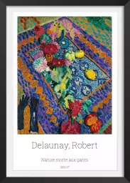 Nature morte aux gants par Robert Delaunay - tableau celebre