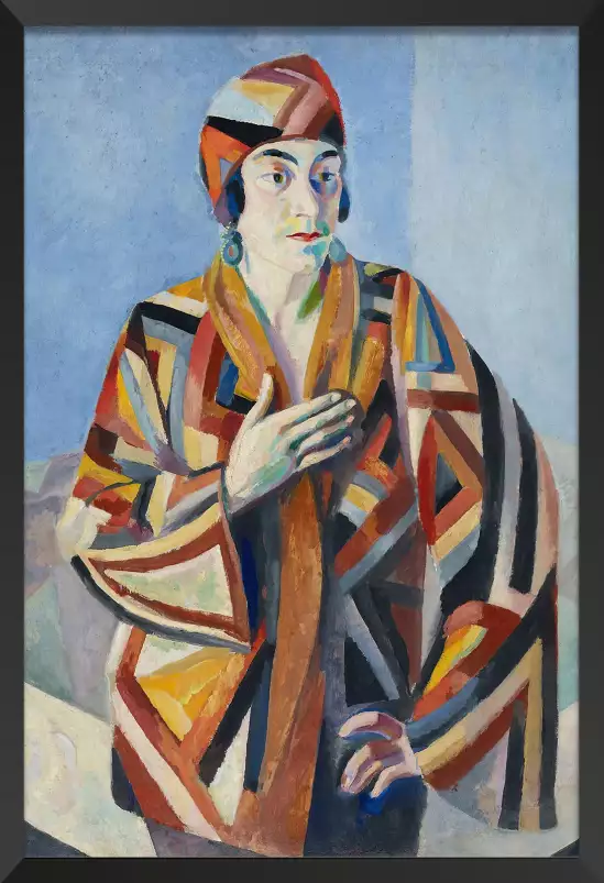 Portrait de Madame Mandel par Robert Delaunay - tableau celebre