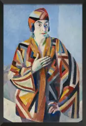 Portrait de Madame Mandel par Robert Delaunay - tableau celebre