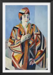 Portrait de Madame Mandel par Robert Delaunay - tableau celebre