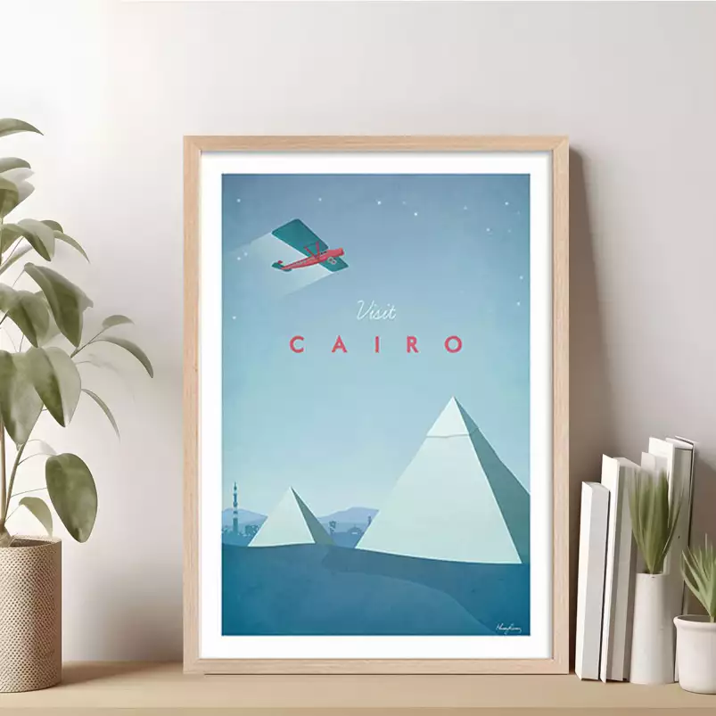 Le Caire vintage - tableau paysage