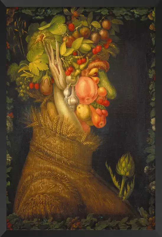 Eté par Giuseppe Arcimboldo - tableau celebre