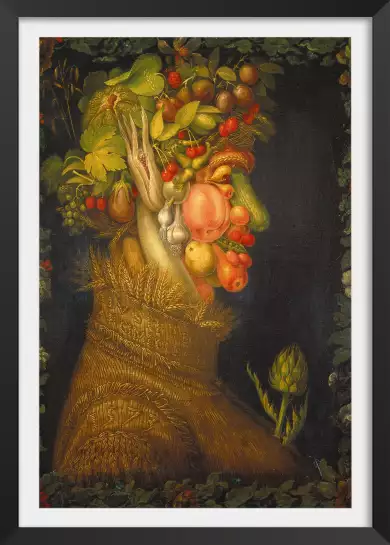 Eté par Giuseppe Arcimboldo - tableau celebre