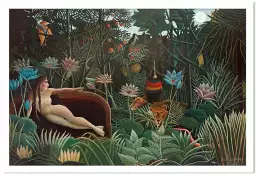 Le rêve d' Henri Rousseau - tableau celebre