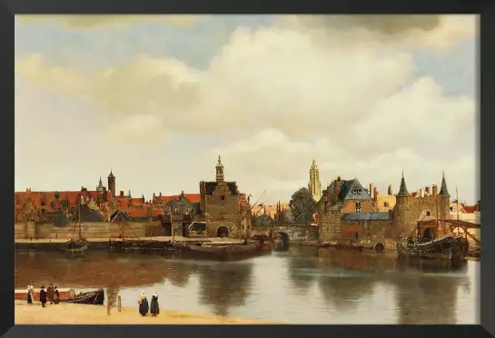 Vue de Delft - tableau celebre