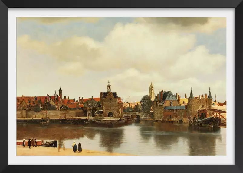 Vue de Delft - tableau celebre