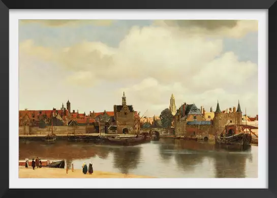 Vue de Delft - tableau celebre