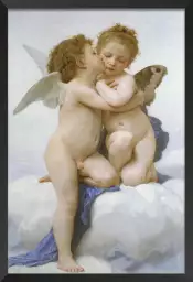 Premier baiser par Bouguereau - tableau celebre