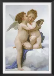 Premier baiser par Bouguereau - tableau celebre