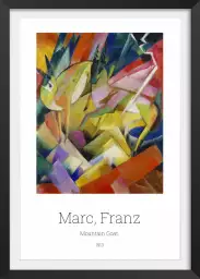 Chamois par Franz Marc - tableau celebre