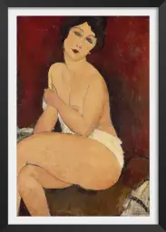 La belle Romaine par Amadeo Modigliani - tableau celebre