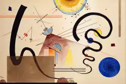 2 motions de Wassily Kandinsky - tableau celebre