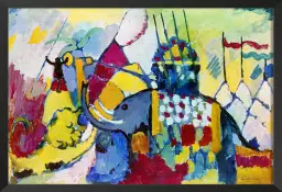 L'éléphant de Wassily Kandinsky - tableau celebre